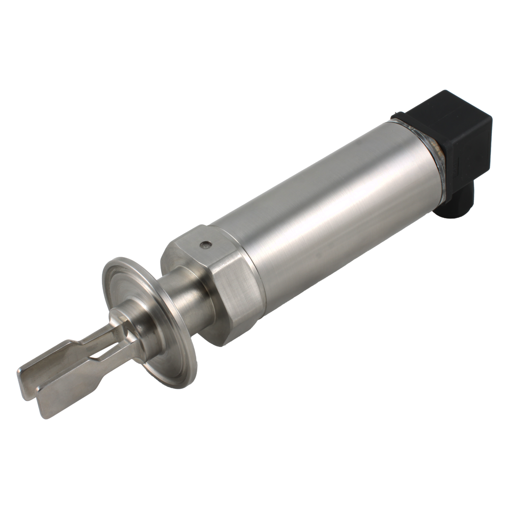 Вибрационный датчик уровня жидкостей INNOLEVEL IL-VA-TC, -40 +150°С, Pmax=40 bar, 12 - 55 VDC, IP65, соединение - Clamp DN40, удлинение 40 мм, нерж. сталь 316L, электрополировка зондов