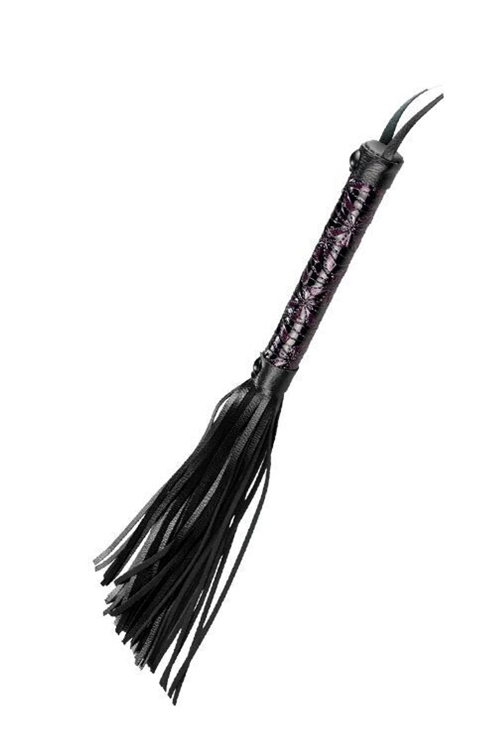 Фиолетово-черная плеть BLAZE WHIP PURPLE (Цвет: фиолетовый с черным)
