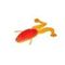 Лягушка Helios Crazy Frog 3,55"/9,0 см Orange & Yellow 4шт. (HS-23-015)