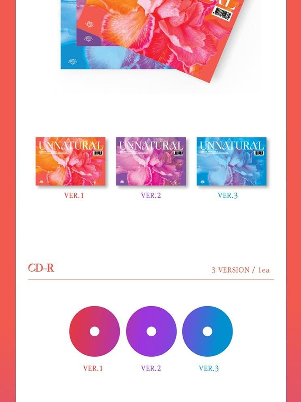 Альбом WJSN - Unnatural 9th Mini Album RANDOM Version