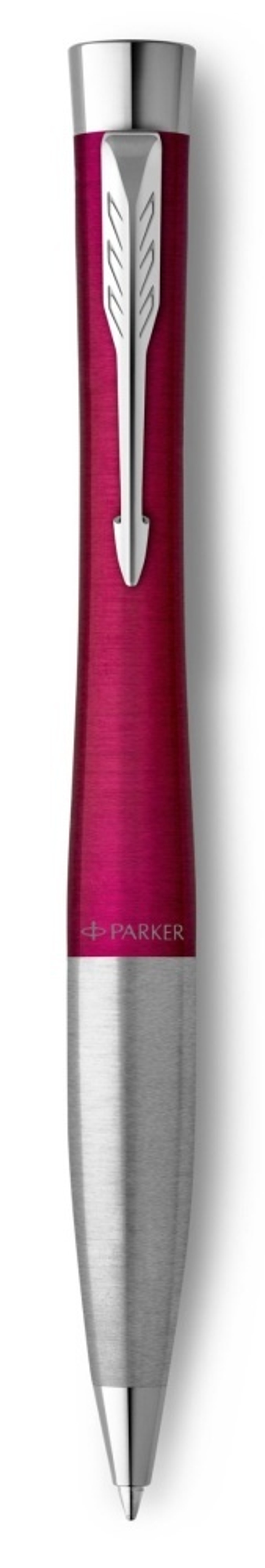 Шариковая ручка Parker Urban Vibrant Magenta CT, стержень: M, цвет чернил: blue, в подарочной упаковке.