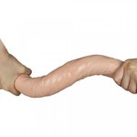 Двусторонний фаллоимитатор Lovetoy Slim Ultra Double (42,5×4,5 см)