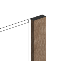 Финишный молдинг декорированный HiWood, 270x3,1 см