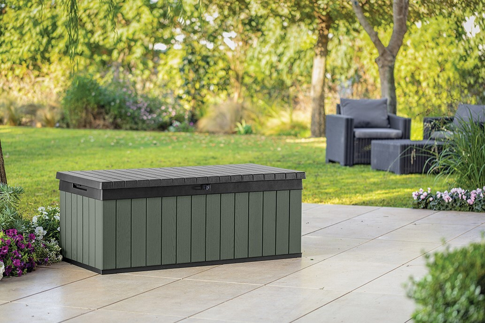 Пластиковый сундук Keter Darwin 380 л olive