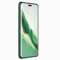 Чехол зеленого цвета (Deep Green) от Nillkin на Honor Magic 6 Pro с металлической откидной крышкой и поддержкой магнитной беспроводной зарядки MagSafe, серия CamShield Prop Magnetic Case
