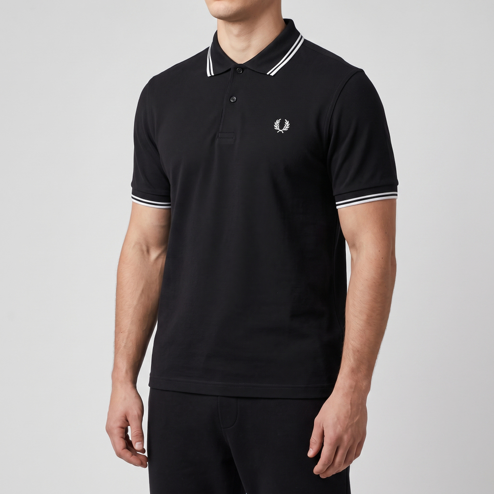 Футболка Поло Fred Perry #1 • Черный