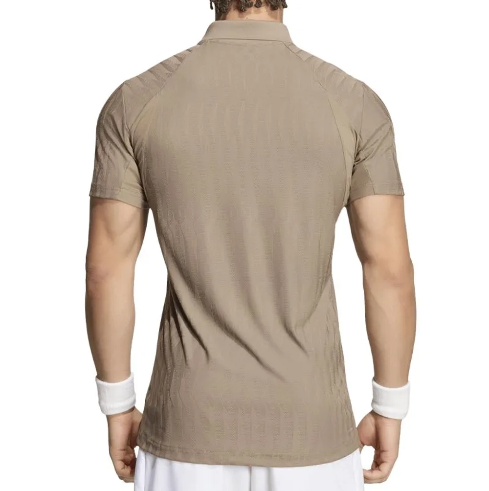 Теннисное поло Adidas Climacool+ Airchill Freelift - khaki six