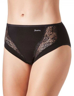 Высокие трусики с кружевом Esencial Lace (Размер: L) (Цвет: белый)
