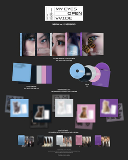 Альбом MEOVV - MY EYES OPEN VVIDE 1st EP Album MEOVV RANDOM Version