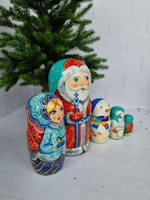 Матрешка 5м 18см новогодняя круговая