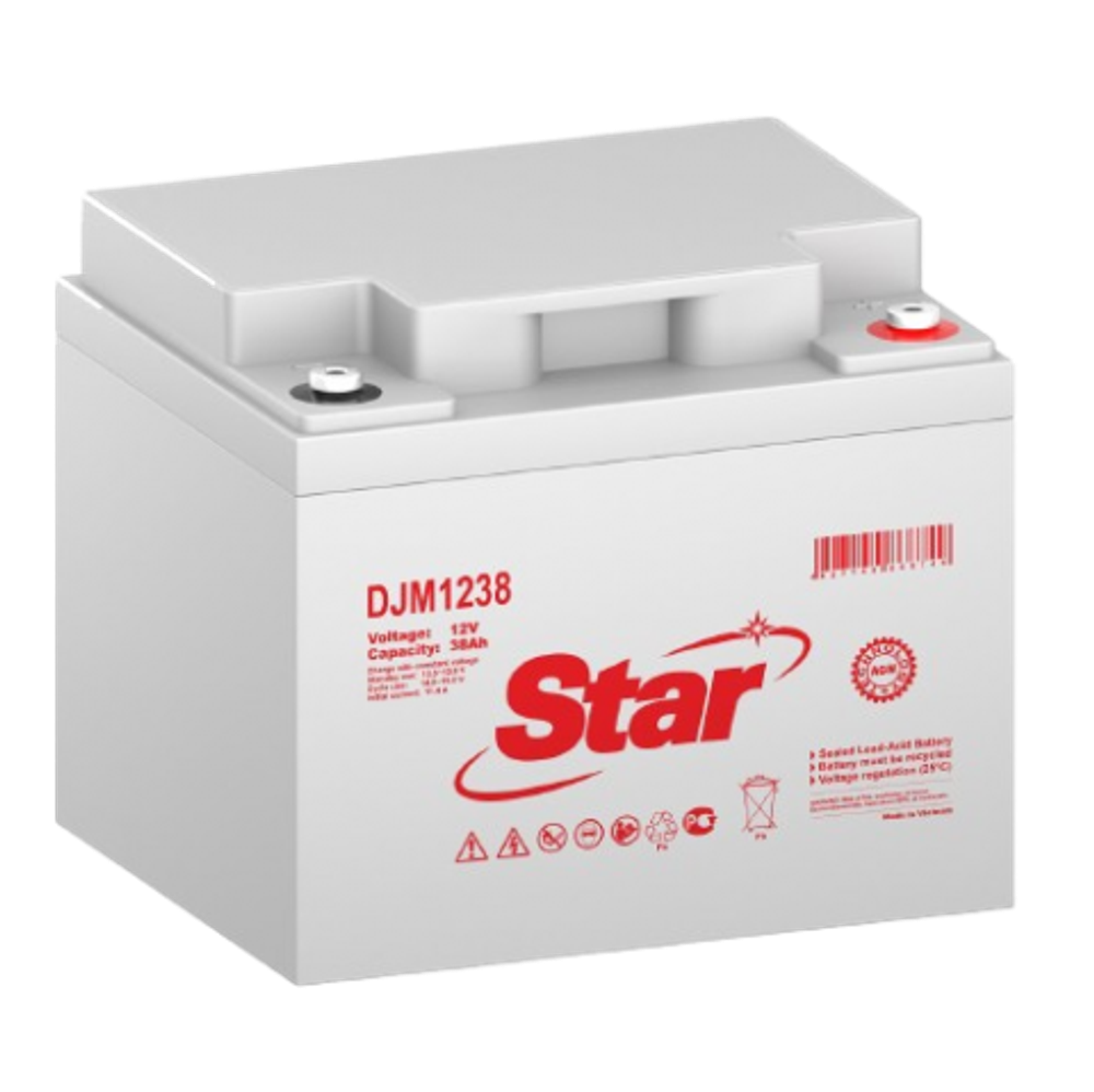 Аккумулятор STAR DJM1260 ( 60Ач / 12В ) AGM