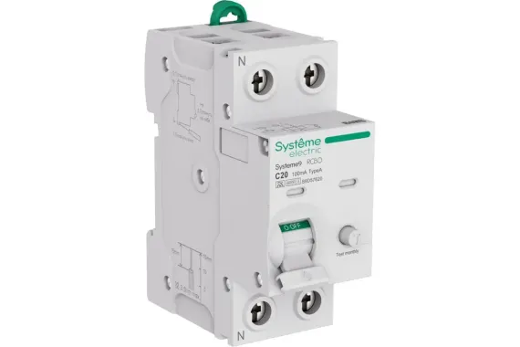 Автомат дифференциального тока Systeme Electric 2П 32А/30мА АС 2дин 40991