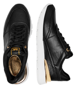 Кожаные кроссовки NOVA Michael Kors - черный(43T4NVFS1L)