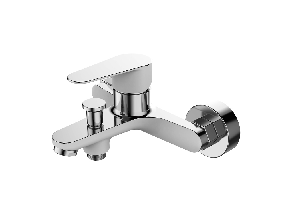 СМЕСИТЕЛЬ Д ВАННЫ VODA SNOW WHITE КОРОТКИЙ ИЗЛИВ SW54