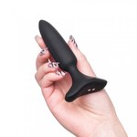 Анальная вибропробка Hush 2 второго поколения с управлением на расстоянии от Lovense (XS: 25*120 мм.)