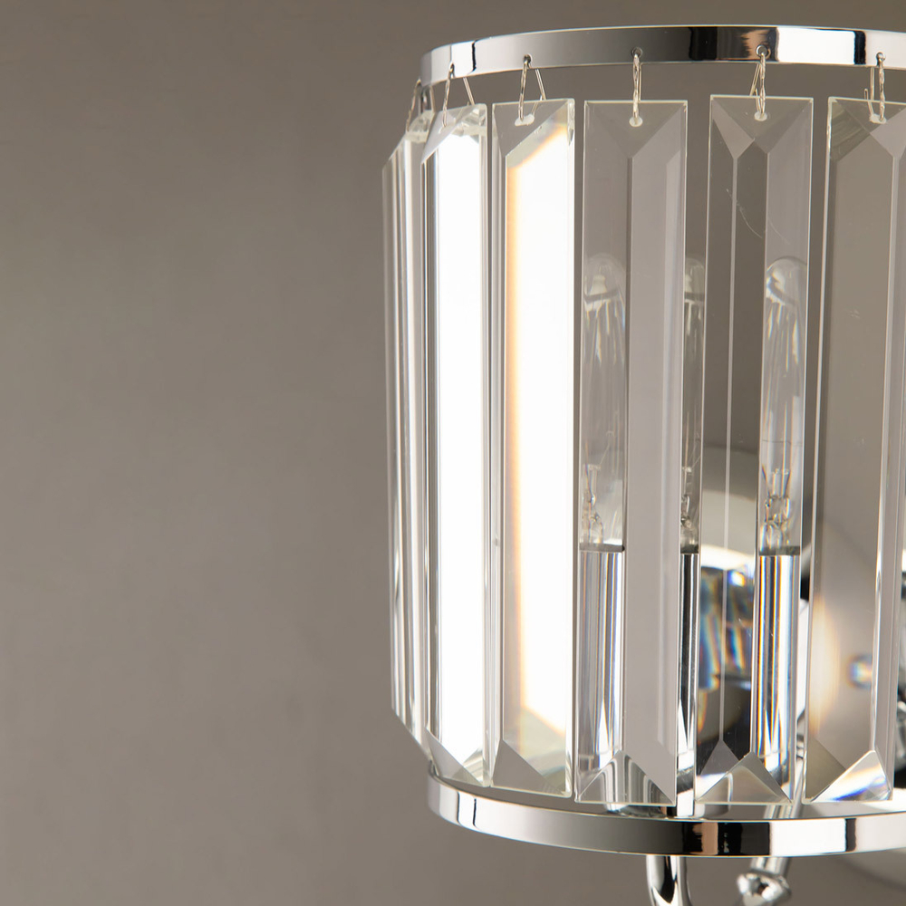 Citilux Грета CL333311 Бра хрустальное Хром