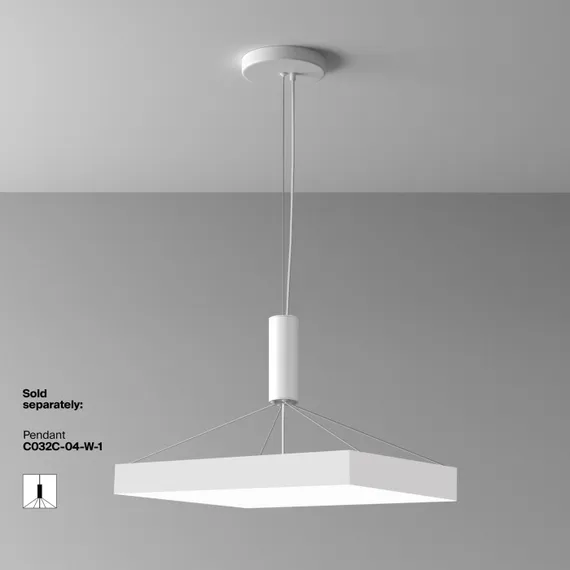Потолочный светильник Zon C032CL-90W4K-SQ-W Maytoni