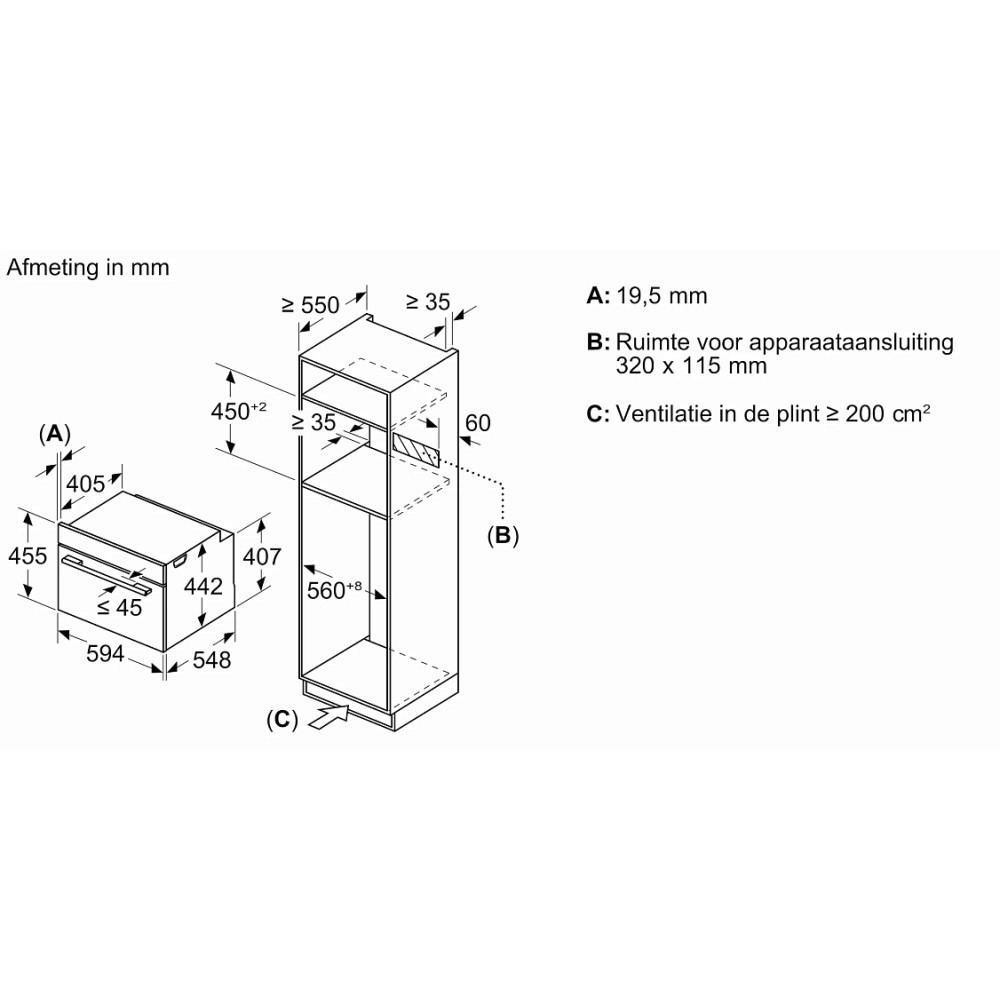 Встраиваемый духовой шкаф BOSCH CMG9241B1