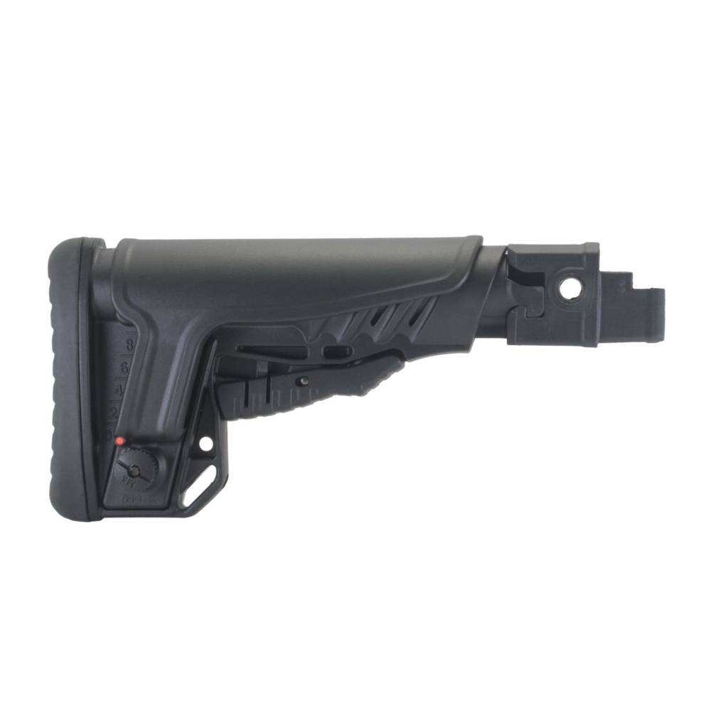 Пластиковый приклад на АК-74, DLG Tactical. Черный