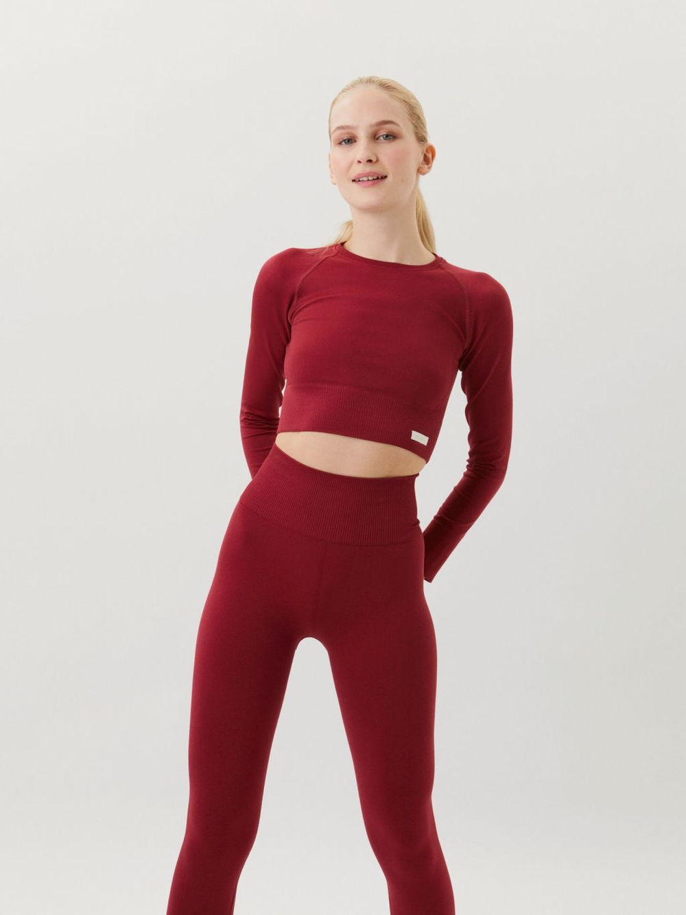 Женская теннисная футболка   Bjorn Borg Stockholm Seamless Crop Top W