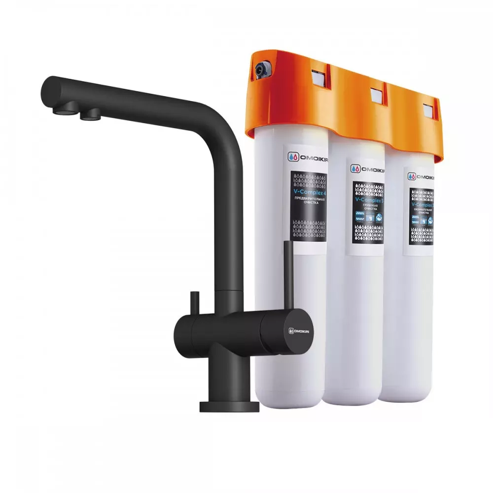 Комплект Omoikiri Nagano-BE-P + Pure Drop Lite