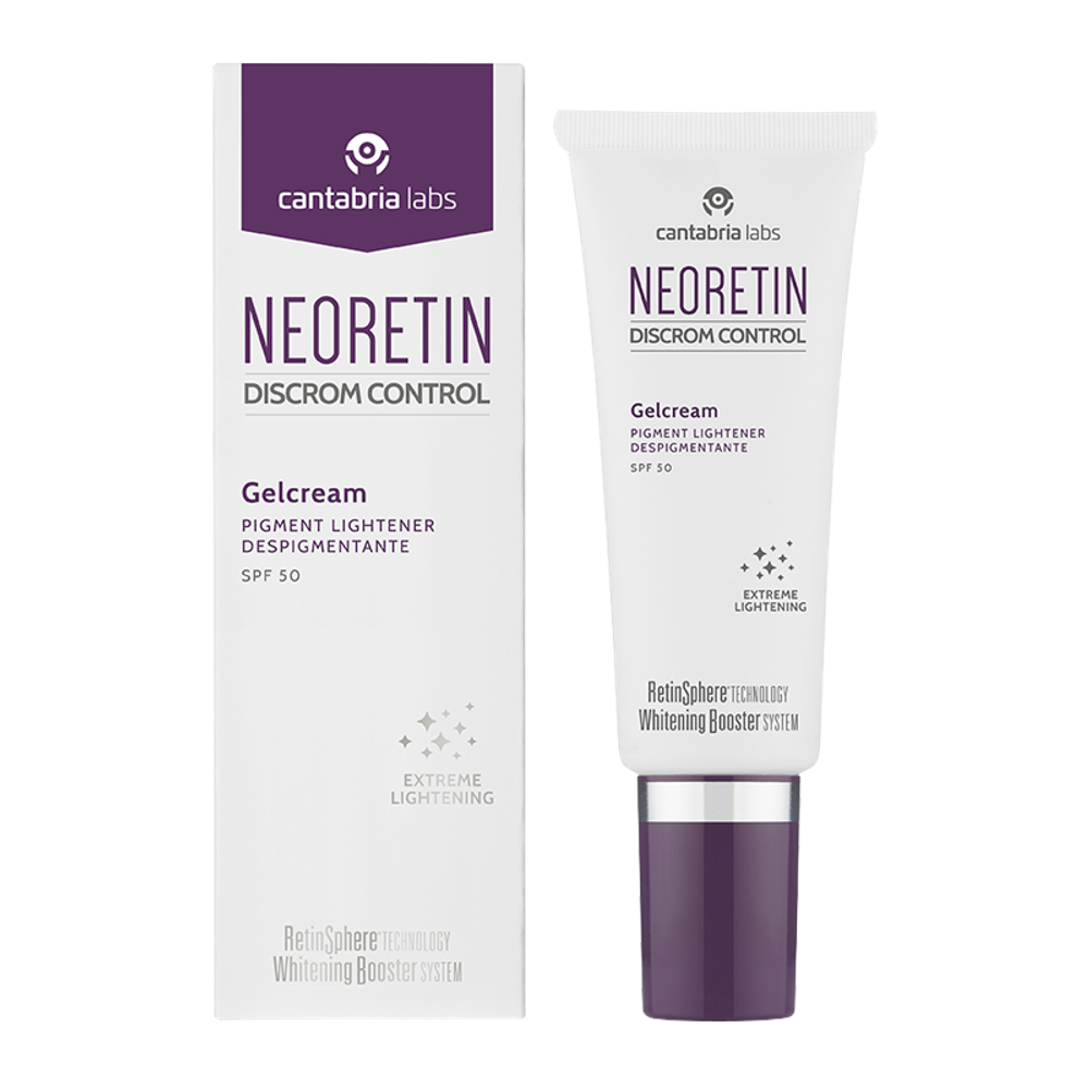 NEORETIN Discrom Control GelCream Pigment Lightener SPF 50 (Cantabria Labs) – Депигментирующий гель-крем, СЗФ 50