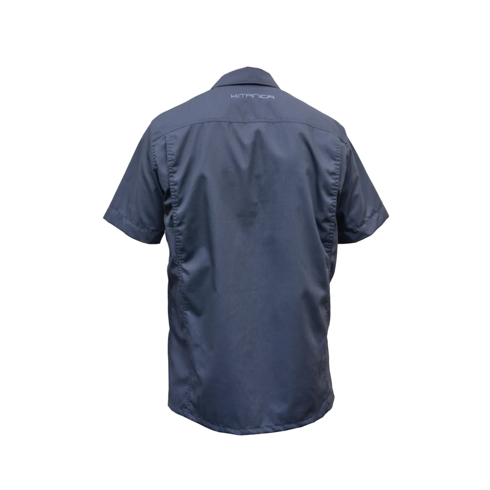 Рубашка Kitanica Short Sleeve Vented Shirt Grey
