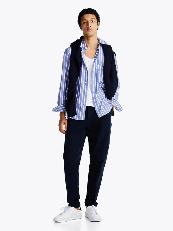 Чиносы мужские TOMMY HILFIGER HARLEM 1 PLT FINE ST