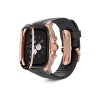 Корпус для Apple Watch CRS46 - Розовое золото/Чёрный