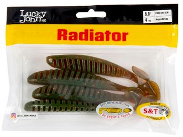 Виброхвосты съедобные LJ Pro Series RADIATOR 5.0"(12,5 см), цв. 085, 4 шт.