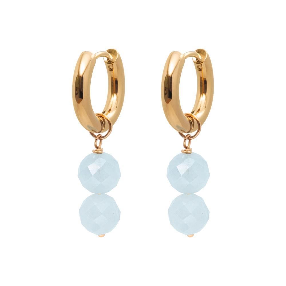 ZNOY Серьги OCEAN &amp; GOLD