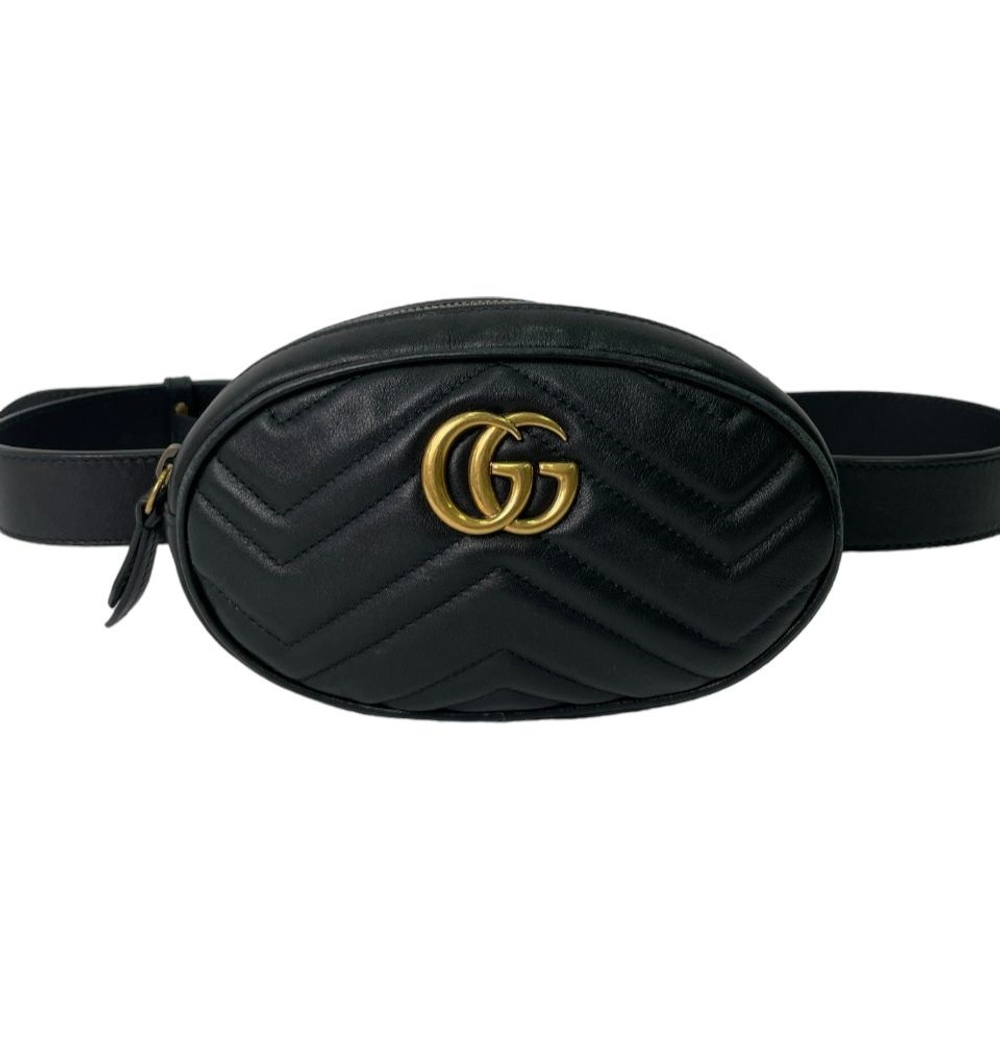 Сумка Gucci GG Marmont Belt Bag Matelasse Leather