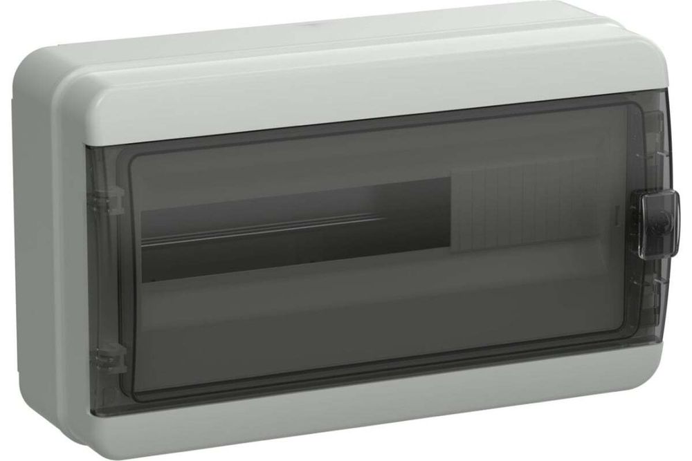 Корпус пластиковый КМПн-18 IP65 черная прозрачная дверь TEKFOR IEK Корпус пластиковый КМПн-18 IP65 черная прозрачная дверь TEKFOR IEK