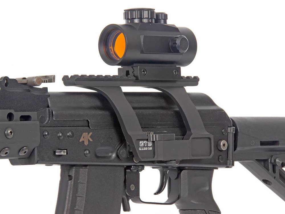 Коллиматор Target Optic 1x30, на Weaver/Picatinny и Ласточкин хвост, закрытого типа, красная марка, точка 2 MOA, 200 г - фото 3