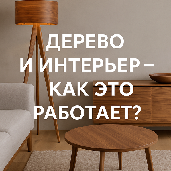 Дерево и интерьер — как это работает? Дерево и интерьер — как это работает?