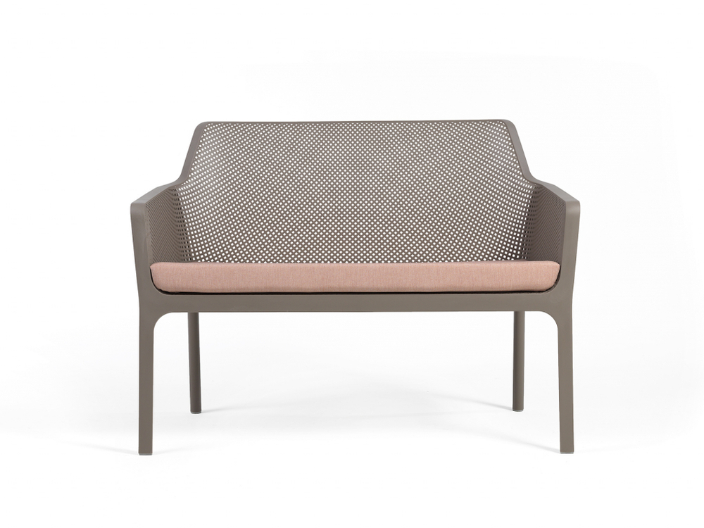 Диван пластиковый, Net Bench, тортора