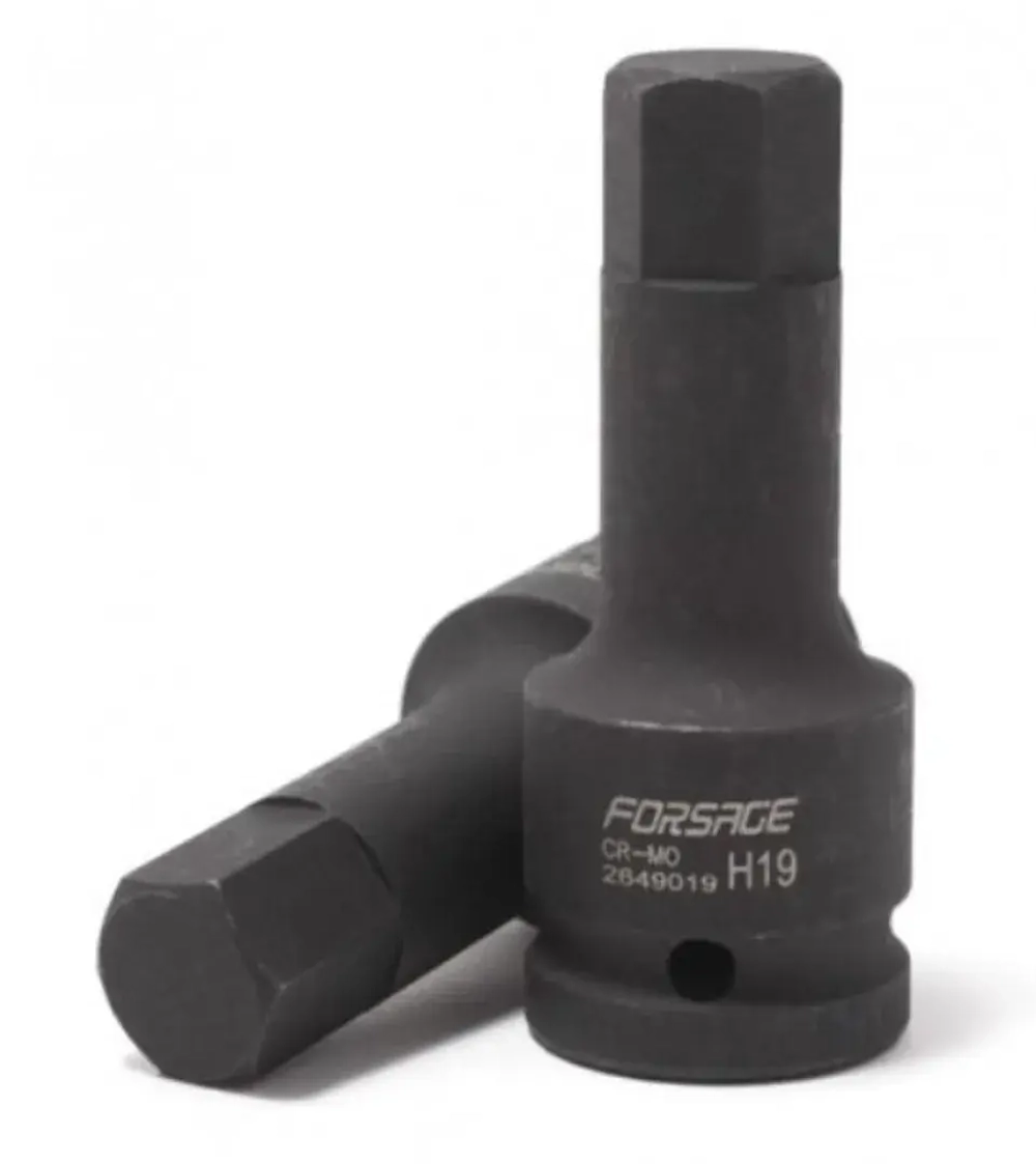 Головка-бита 6-гранная ударная 27мм 3/4'' RockForce##Rock FORCE RF-2649027