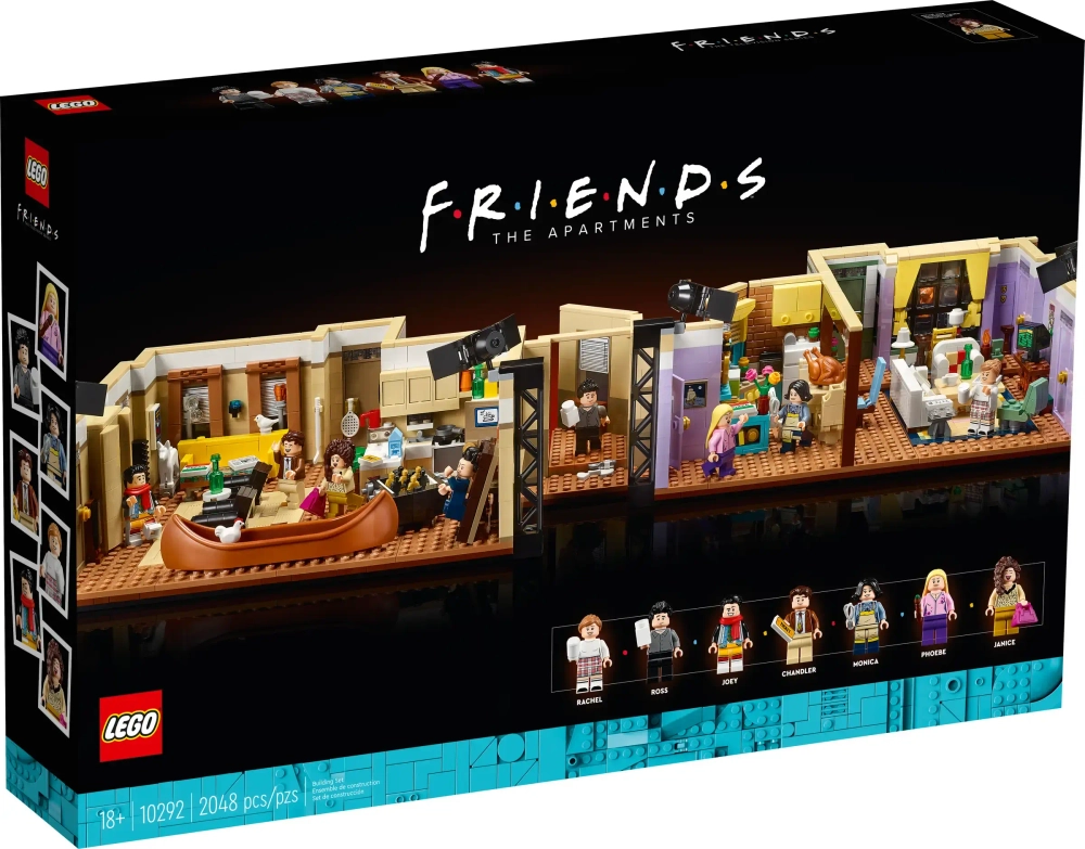 Конструктор LEGO Icons 10292 The Friends Apartments