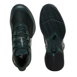 Мужские кроссовки теннисные Lacoste AG-LT Ultra - dark green/black