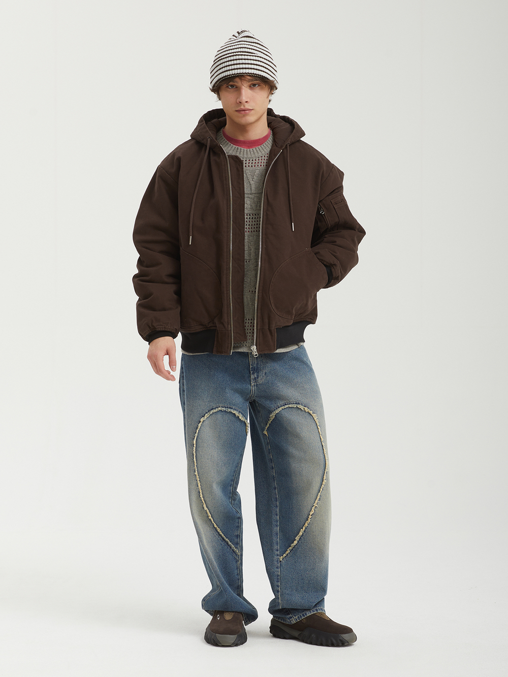 Мужская Куртка Hooded Flight