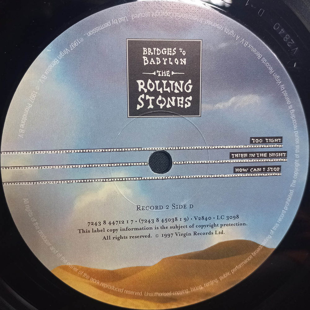 The Rolling Stones / Bridges To Babylon (2LP)