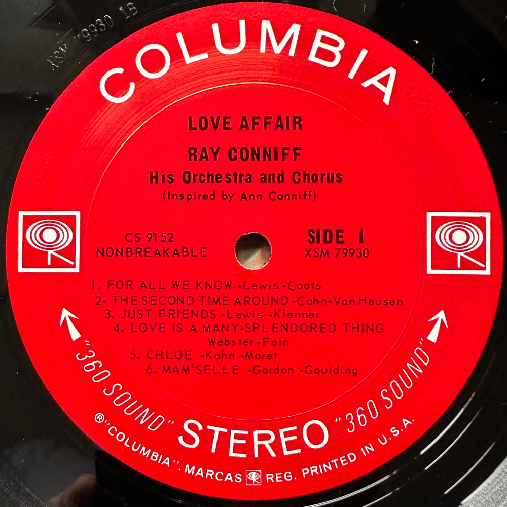 Ray Conniff And The Singers - Love Affair (США 1965г.)