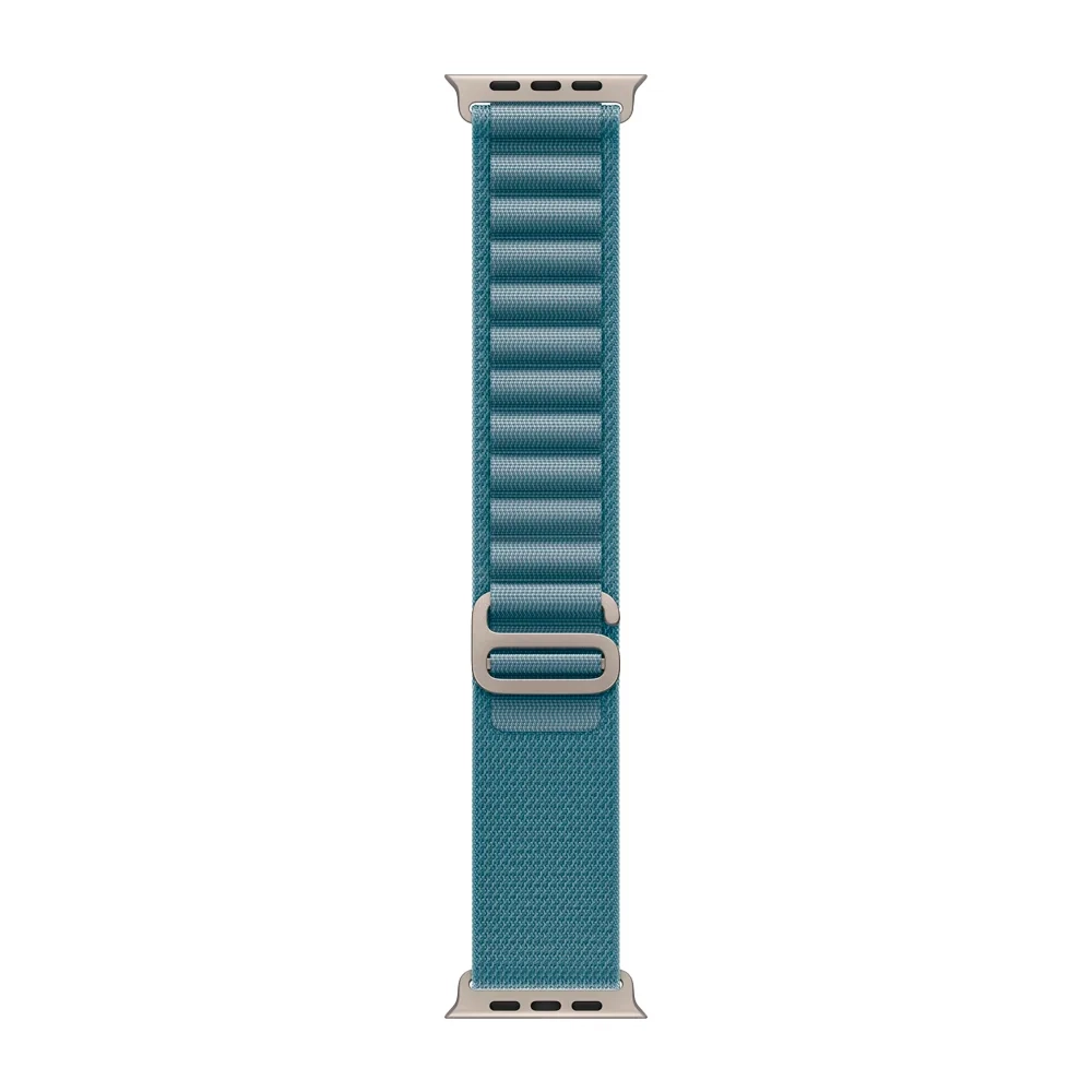 Умные часы Apple Watch Ultra 3 (2025) GPS + Cellular, 49mm, Natural Titanium Case with Light Blue Alpine Loop, S