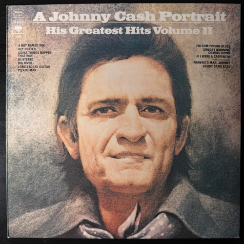 Johnny Cash ‎– A Johnny Cash Portrait - His Greatest Hits Volume II (Англия 1970г.)