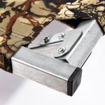 Раскладушка туристич. "СЛЕДОПЫТ" в чехле, 2050х750х400 мм, труба оцинк. 25х25 мм
