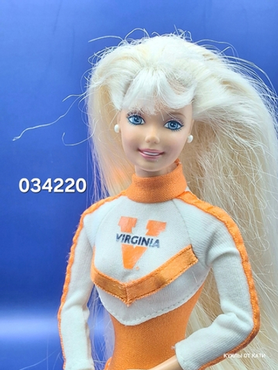 Кукла Барби винтаж Special Edition Cheerleader Barbie / University Barbie 1997 г 034220