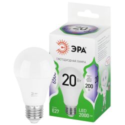 Лампа светодиодная ЭРА GREEN LINE LED A60-20W-865-E27 GL 20Вт груша холодный свет E27 | Лампы cветодиодные Груша (A)