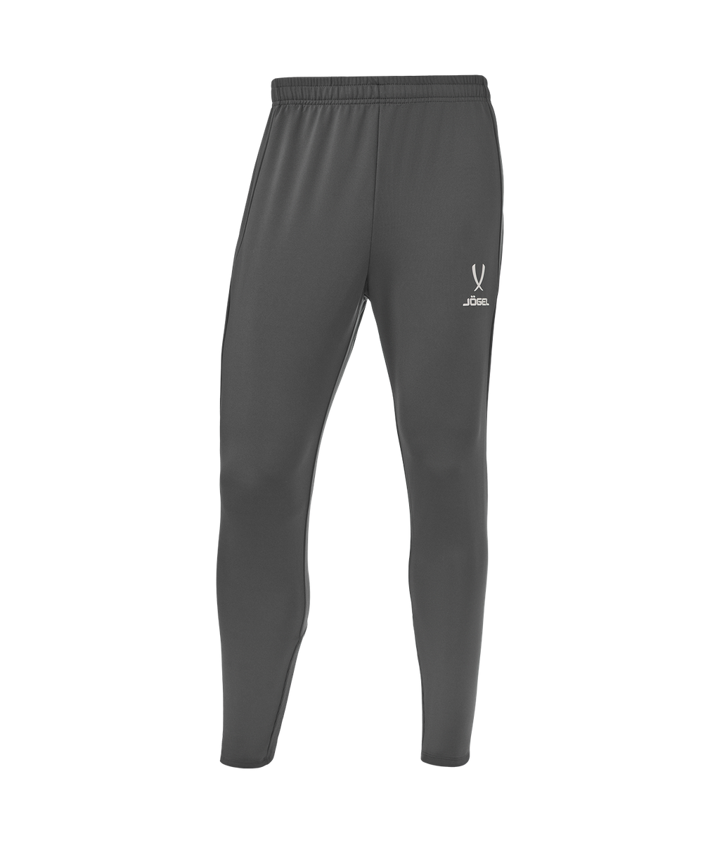 Брюки тренировочные без карманов JÖGEL PREMIER PerFormDRY Training Pants, темно-серый