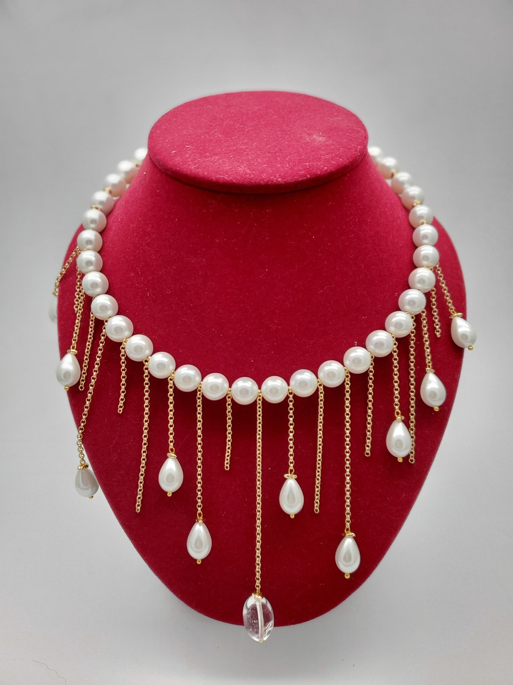 91000934 Колье SELENA PEARLS