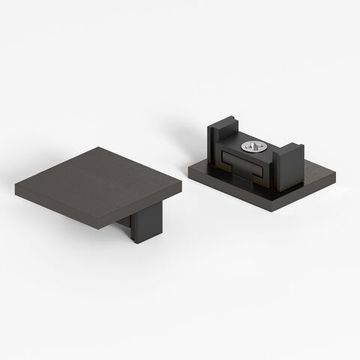 Заглушки для накладного шинопровода 2шт 85230/00 титан Titan Line Magnetic Elektrostandard